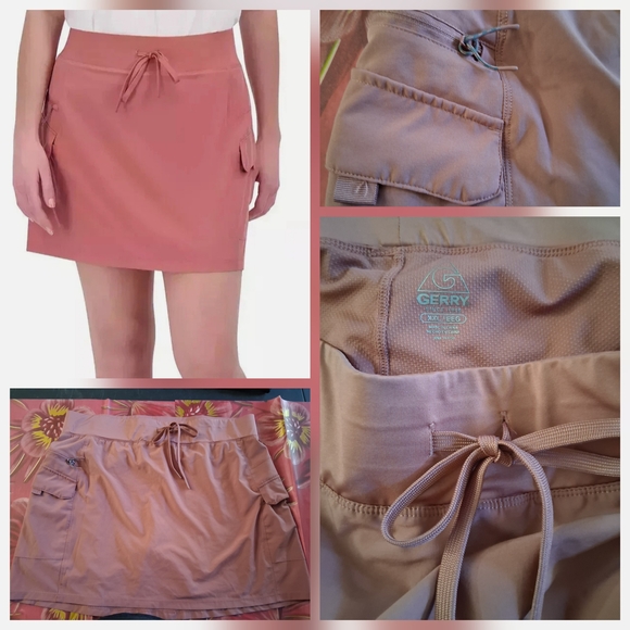 Gerry Weber Dresses & Skirts - 🎀Gerry Weber Women's Pink Breezy CARGO Skort Size XXL EUC